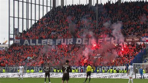 st pauli rostock randale